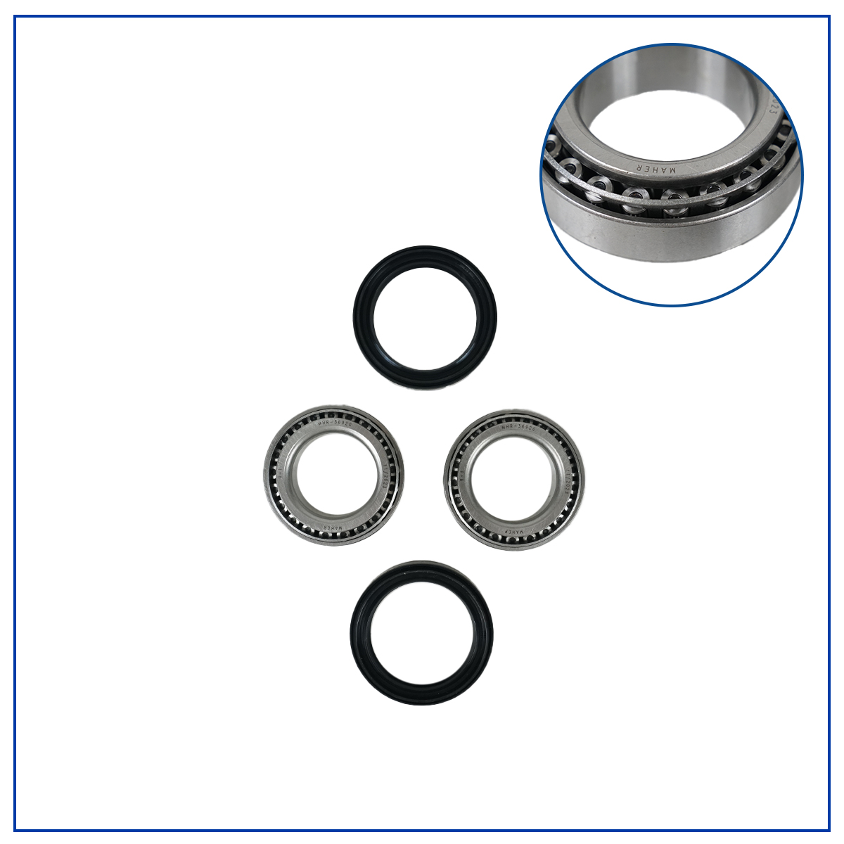 TEKER KİTİ ÖN HYUNDAI ACCENT 95-00 / EXCEL 90-94 / ATOS 98-00 / SCOUPE 90-92