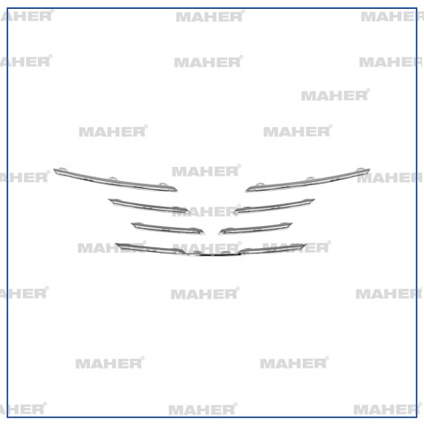 PANJUR KROMU MEGANE 4 15= 7 PARÇA