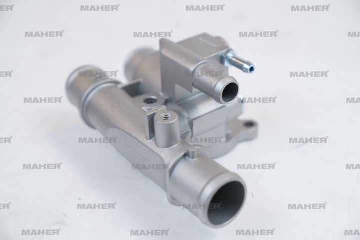 TERMOSTAT ALBEA 03-10 / DOBLO 01-10 / PALIO 03-07 / BRAVA 96-07 / BRAVO 96-07 / MAREA 96-07 / STILO 02-08 / 1.6 16V ÇİFT DELİK KOMPLE CONTALI 88°C